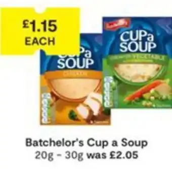SuperValu Batchelor's Cup a Soup 20g - 30g offer