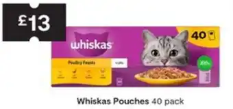 SuperValu Whiskas Pouches 40 pack offer