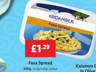 Lidl Fava Spread 250g offer