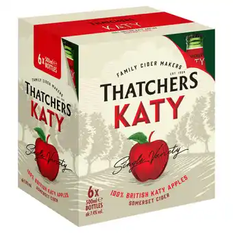 Asda Thatchers Katy Somerset Cider offer