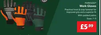 Lidl Work Gloves offer