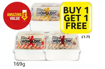 Londis Nomadic Yoghurt & Oat Clusters Chocolate & Honeycomb, Strawberry, Vanilla & Choc offer