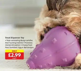 Aldi Treat Dispenser Toy offer