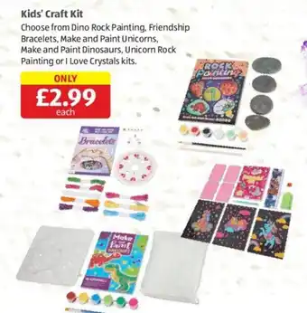 Aldi Kids' Craft Kit offer