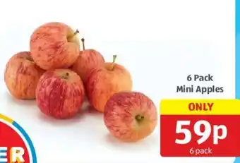 Aldi 6 Pack Mini Apples offer