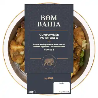 Asda Bom Bahia by ASDA Gunpowder Potatoes 300g offer