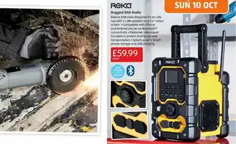 Aldi Reka Rugged DAB Radio offer