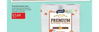 Aldi Decorated Kitchen Towel offer
