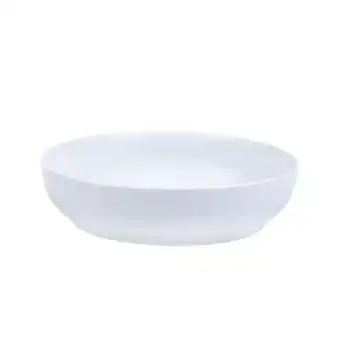 Asda George Home White Ribbed Pasta Bowl offer