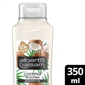 Asda Alberto Balsam Coconut & Lychee Nourishing Shampoo offer