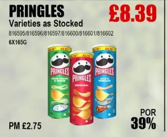 Bestway PRINGLES offer