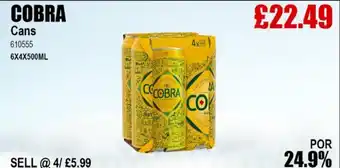 Bestway COBRA Cans offer