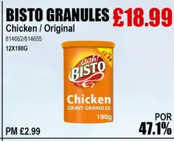 Bestway BISTO GRANULES Chicken / Original offer
