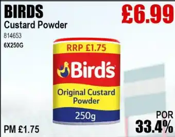 Bestway BIRDS Custard Powder offer