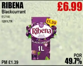 Bestway RIBENA Blackcurrant offer