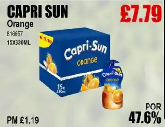 Bestway CAPRI SUN Orange offer