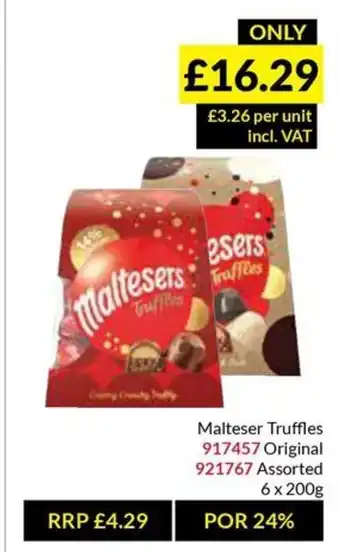 Musgrave MarketPlace Malteser Truffles offer