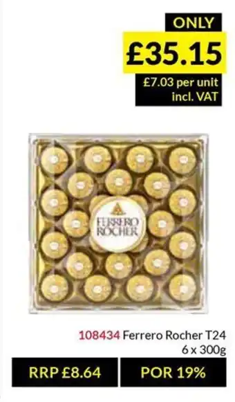 Musgrave MarketPlace Ferrero Rocher T24 offer