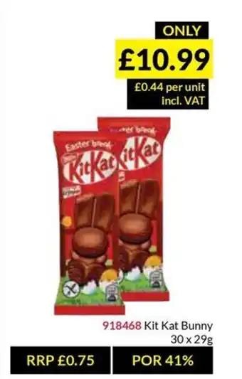 Musgrave MarketPlace Kit Kat Bunny offer