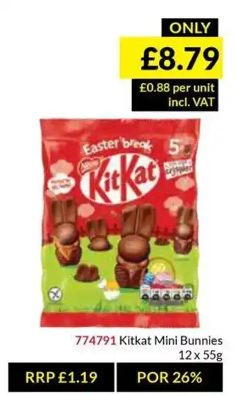 Musgrave MarketPlace Kitkat Mini Bunnies offer