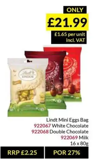 Musgrave MarketPlace Lindt Mini Eggs Bag offer