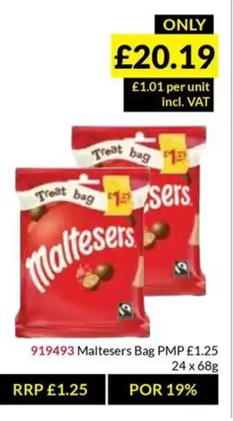 Musgrave MarketPlace Maltesers Bag offer