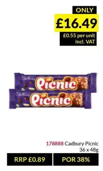 Musgrave MarketPlace Cadbury Picnic offer