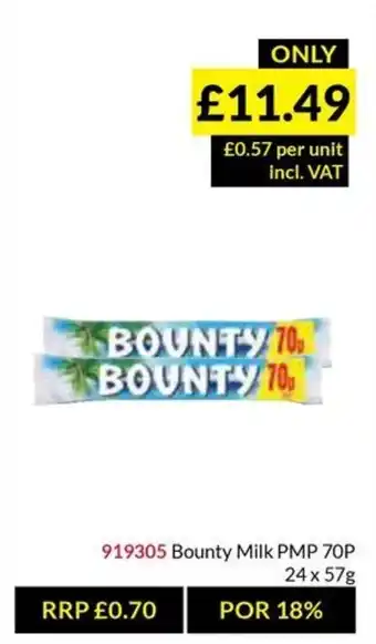 Musgrave MarketPlace Bounty Milk offer
