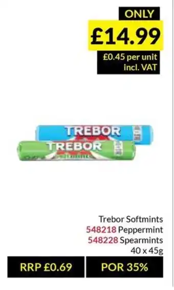 Musgrave MarketPlace Trebor Softmints offer