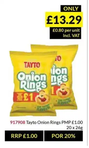Musgrave MarketPlace Tayto Onion Rings offer