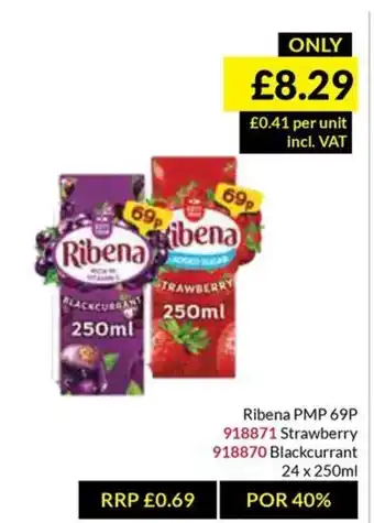 Musgrave MarketPlace Ribena offer