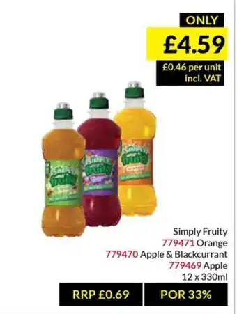 Musgrave MarketPlace Simply Fruity offer