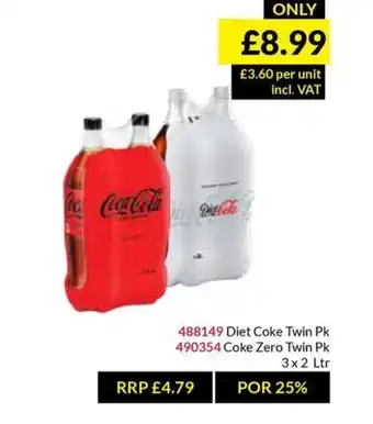 Musgrave MarketPlace Diet Coke Twin Pk offer