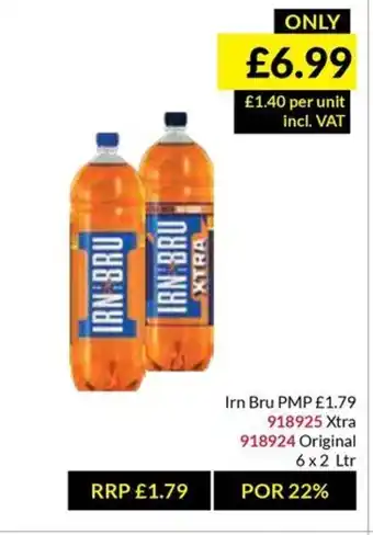 Musgrave MarketPlace Irn Bru offer