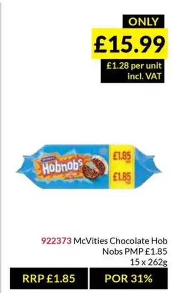 Musgrave MarketPlace McVities Chocolate Hob Nobs offer