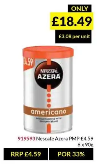 Musgrave MarketPlace Nescafe Azera offer