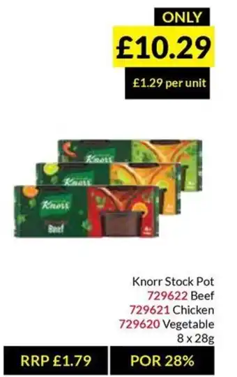 Musgrave MarketPlace Knorr Stock Pot offer