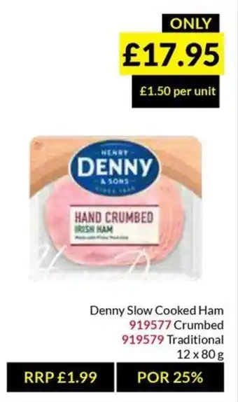 Musgrave MarketPlace Denny Slow Cooked Ham offer