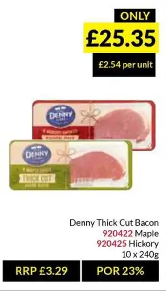 Musgrave MarketPlace Denny Thick Cut Bacon offer