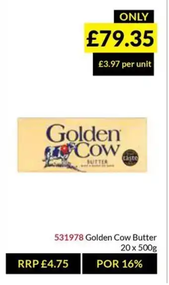 Musgrave MarketPlace Golden Cow Butter offer