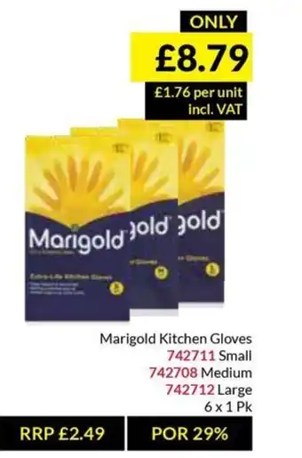 Musgrave MarketPlace Marigold Kitchen Gloves offer