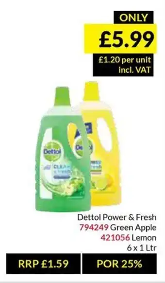 Musgrave MarketPlace Dettol Power & Fresh offer