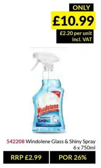 Musgrave MarketPlace Windolene Glass & Shiny Spray offer