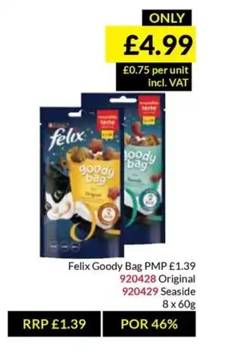 Musgrave MarketPlace Felix Goody Bag offer