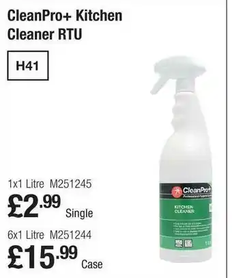 Makro CleanPro+ Kitchen Cleaner RTU offer