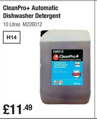 Makro CleanPro+ Automatic Dishwasher Detergent offer