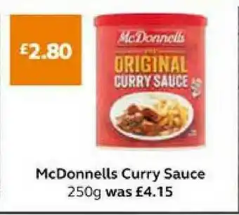 SuperValu McDonnells Curry Sauce offer