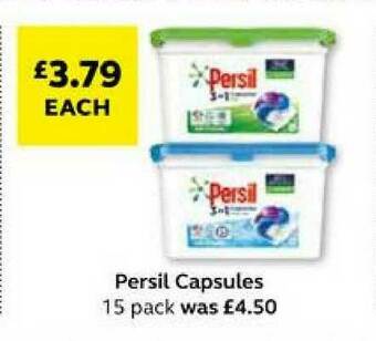SuperValu Persil Capsules offer