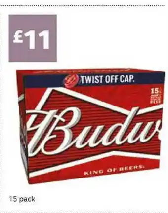 SuperValu Budweiser offer