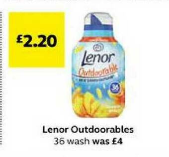 SuperValu Lenor Outdoorables offer